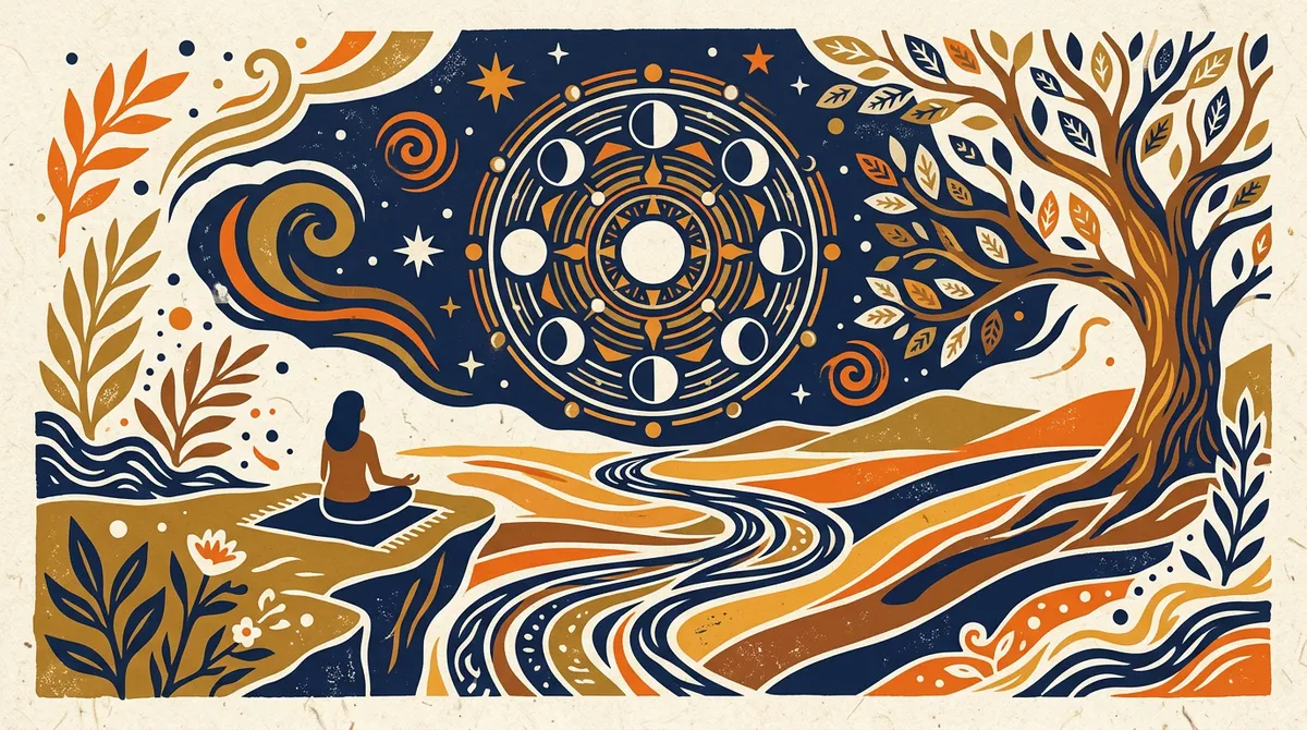 A calm way to reflect on time: Moon Mahadasha Duration: A Ten-Year Cycle